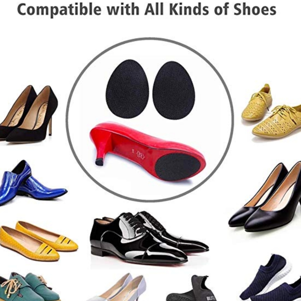 Anti-Slip Stick Pad for Shoes. 3 pair lot
